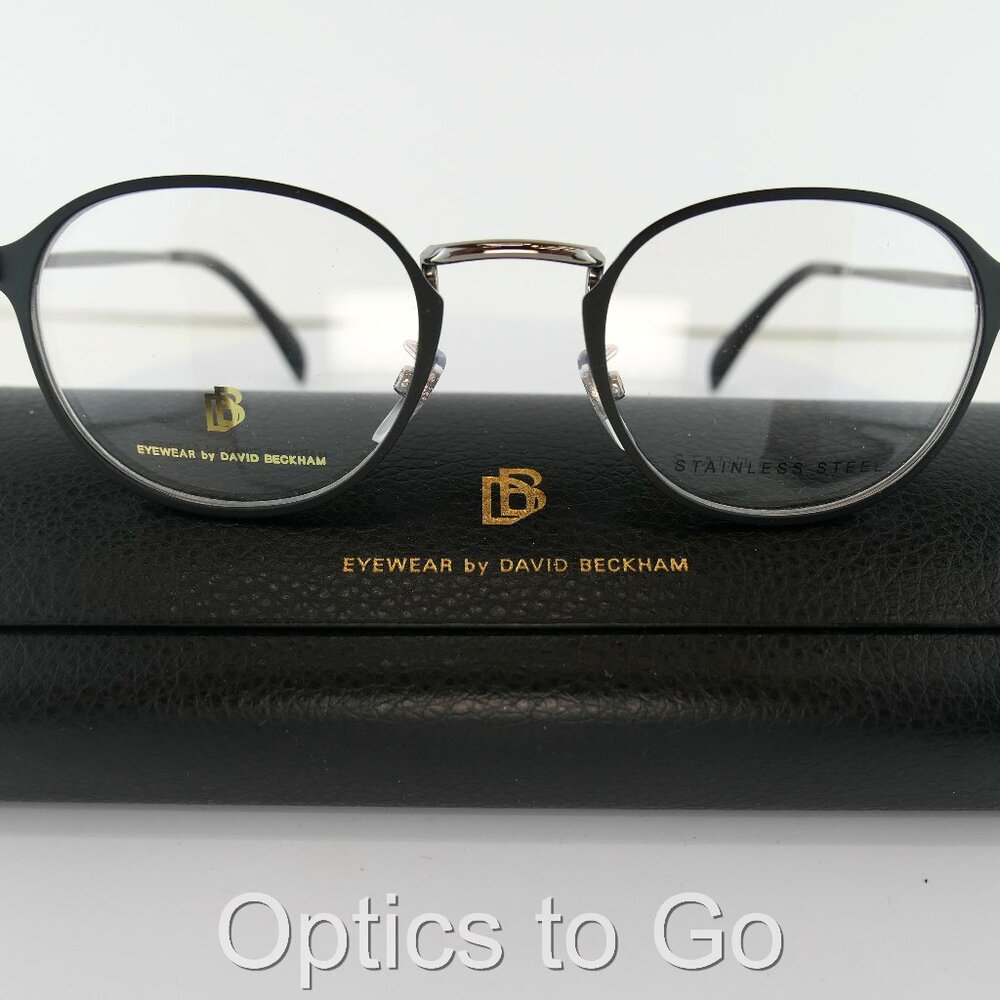 DAVID BECKHAM DB 7055  (T17) MATT GREY / GUNMETAL 48-21-145  EYEGLASS FRAMES